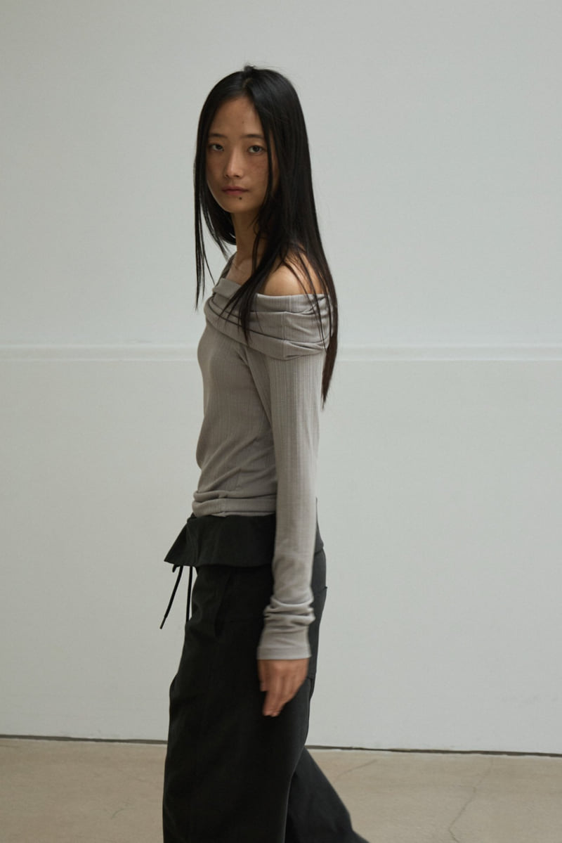 Better - Korean Women Fashion - #momslook - Rodeo Off-Shoulder Tee - 8