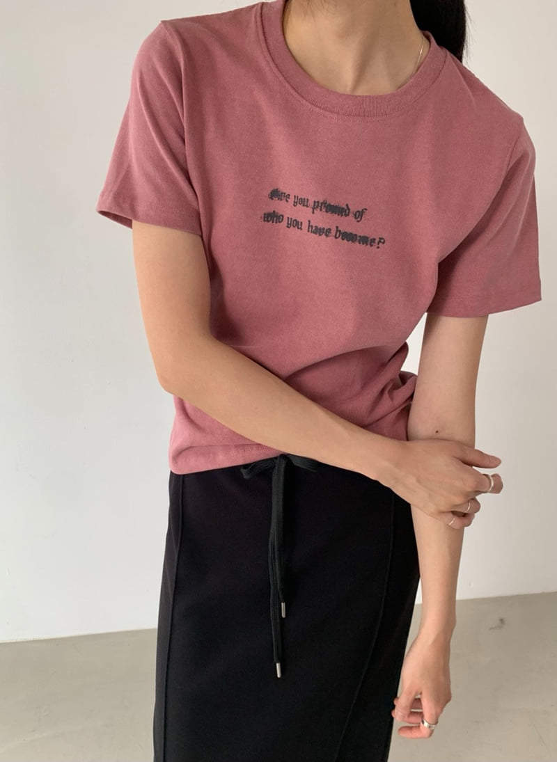 Better - Korean Women Fashion - #shopsmall - Coming Tee - 10