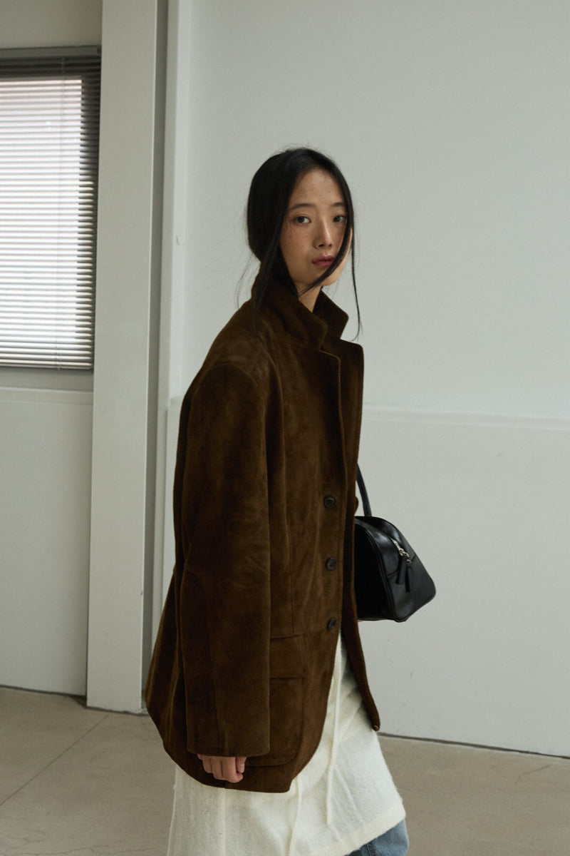 Better - Korean Women Fashion - #womensfashion - Real Suede Jacket - 7