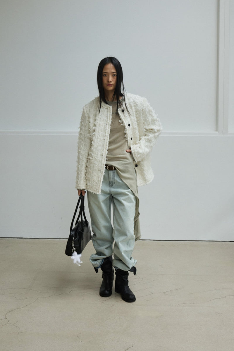 Better - Korean Women Fashion - #womensfashion - Wool Tail Tee - 10