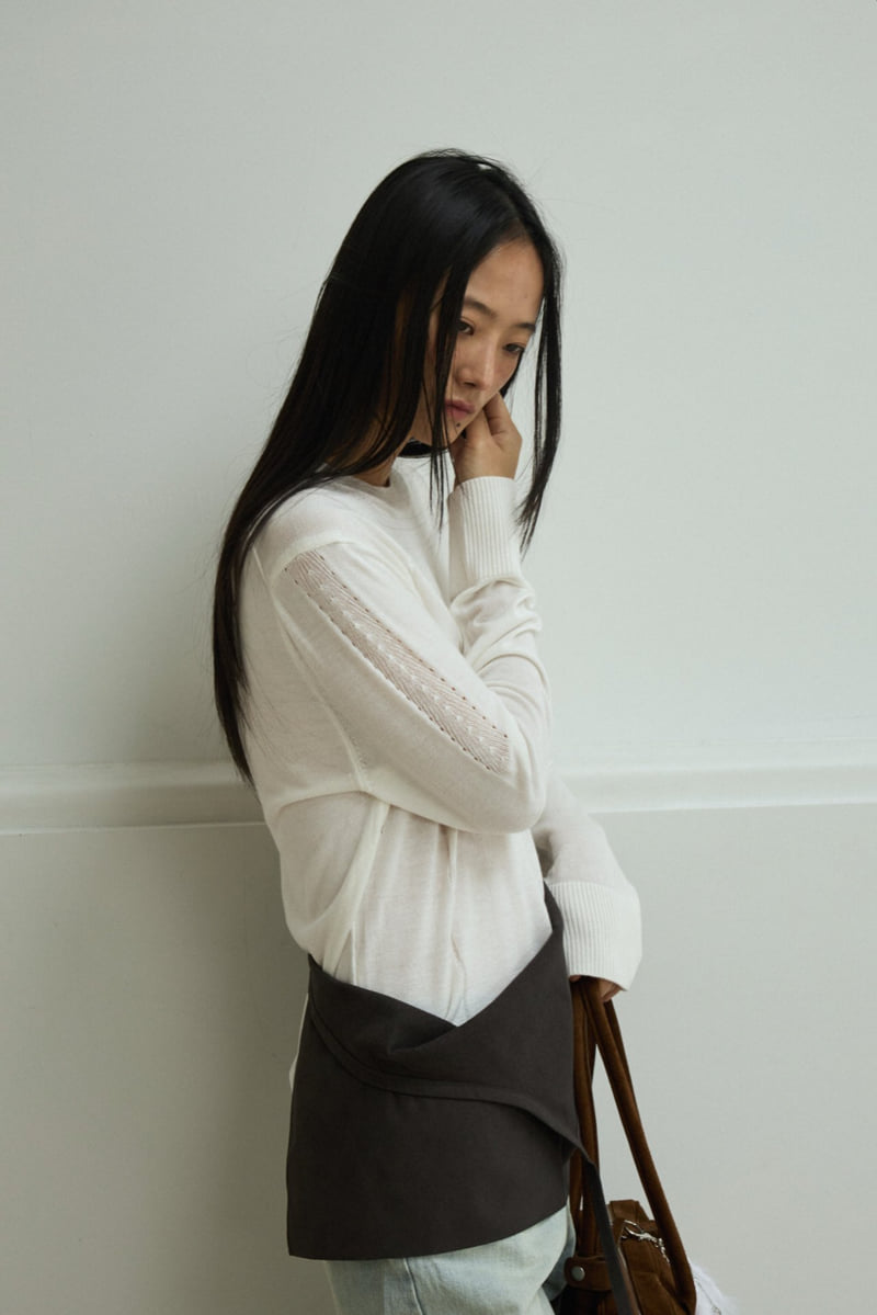 Better - Korean Women Fashion - #womensfashion - Rito Round Knit - 6