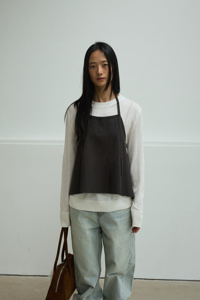 Better - Korean Women Fashion - #womensfashion - Thames Suede Top - 8