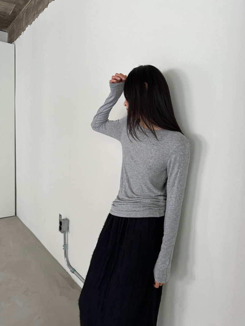Better - Korean Women Fashion - #womensfashion - Bulky Tencel Tee - 11