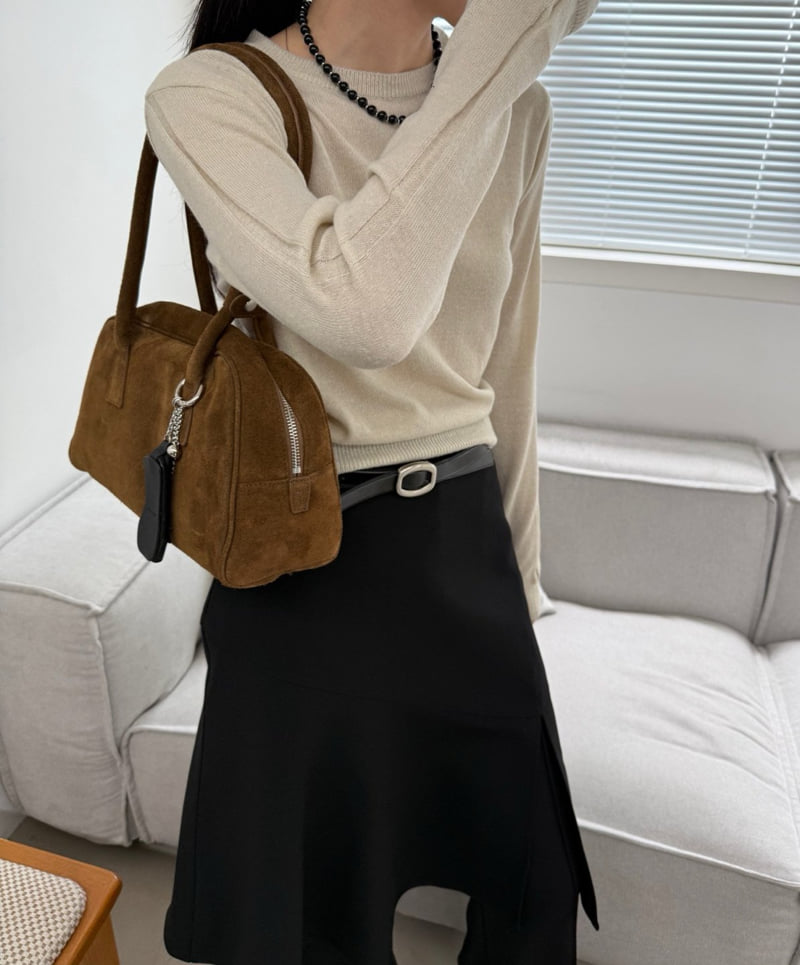Better - Korean Women Fashion - #womensfashion - Melly Round Knit