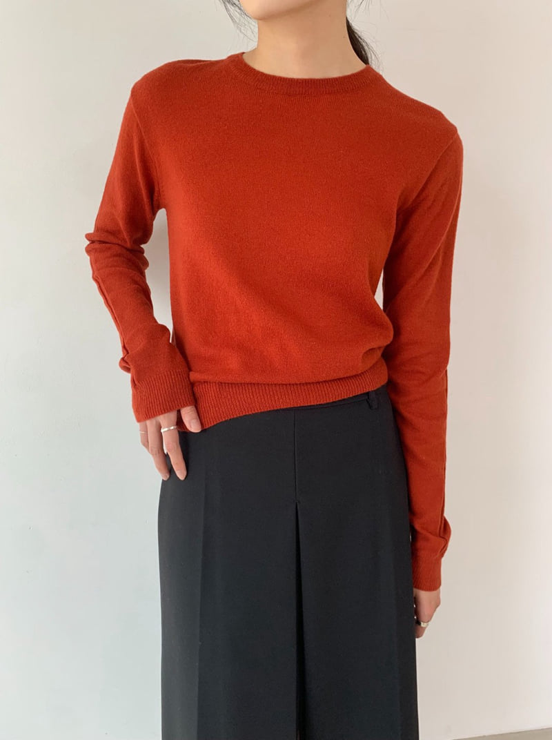 Better - Korean Women Fashion - #womensfashion - Melly Round Knit - 7