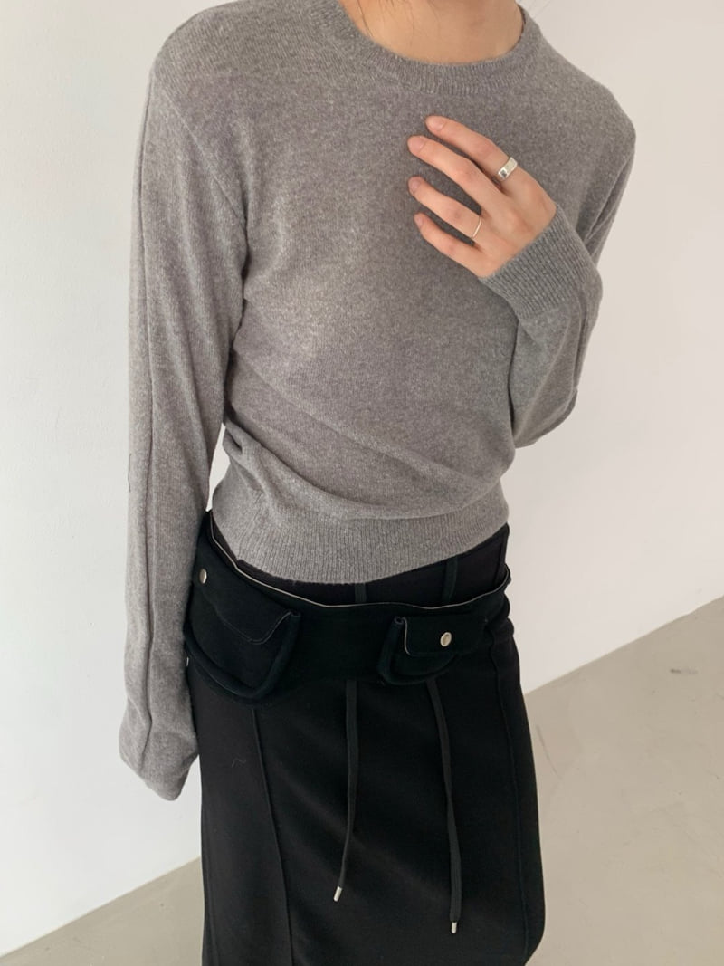 Better - Korean Women Fashion - #womensfashion - Melly Round Knit - 10