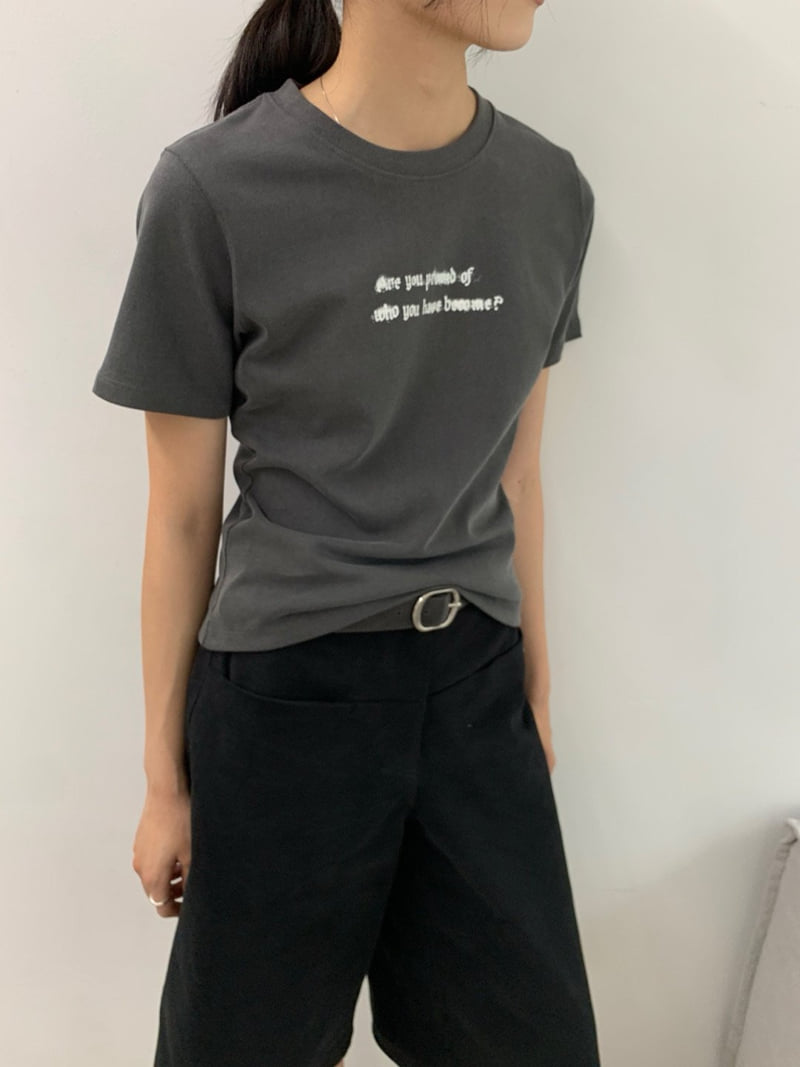 Better - Korean Women Fashion - #momslook - Coming Tee - 4