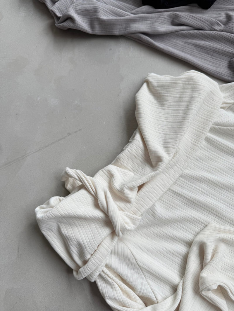 Better - Korean Women Fashion - #womensfashion - Rodeo Off-Shoulder Tee - 2