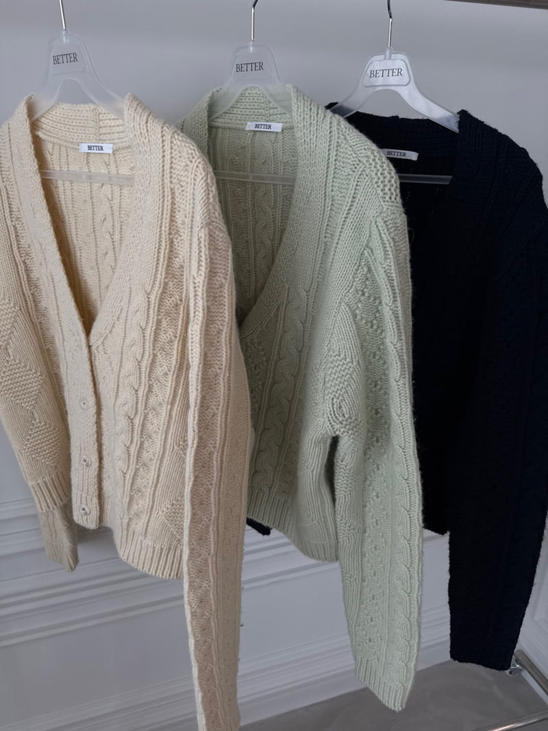 Better - Korean Women Fashion - #womensfashion - Baguette Cardigan