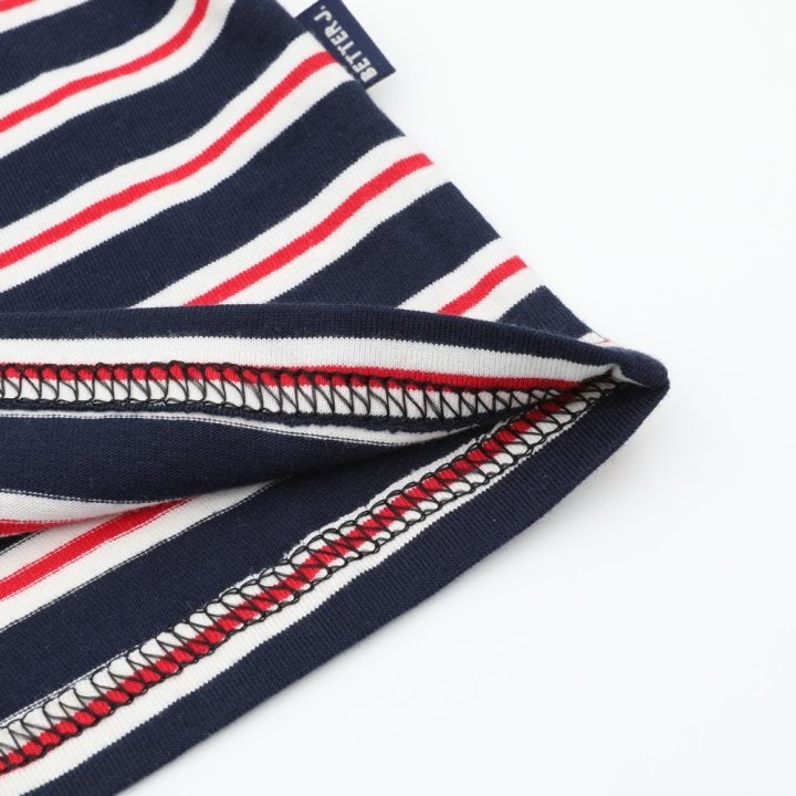 Multi Stripe Boxy Tee (Junior-Adult) by Better j for Mom + child - view 11