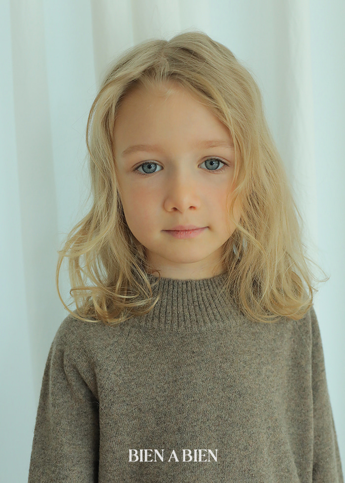 Bien A Bien - Korean Children Fashion - #Kfashion4kids - Reya Long Knit Pullover