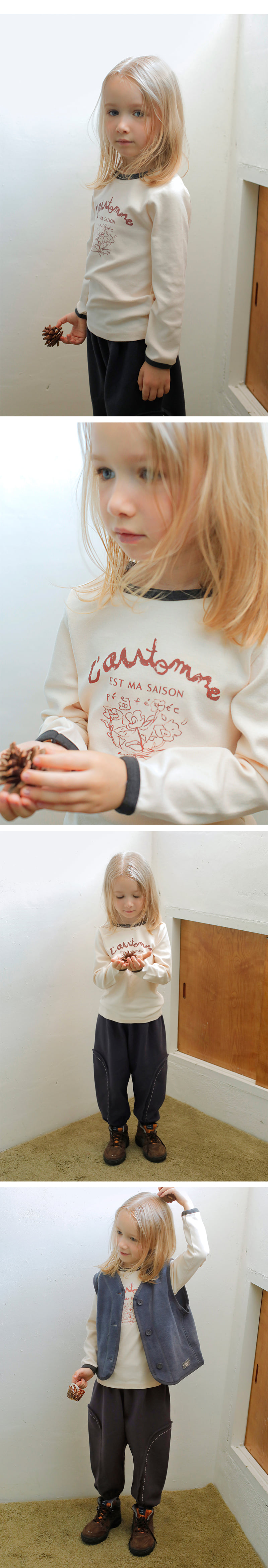 Bien A Bien - Korean Children Fashion - #kidsshorts - Karona Tee - 3