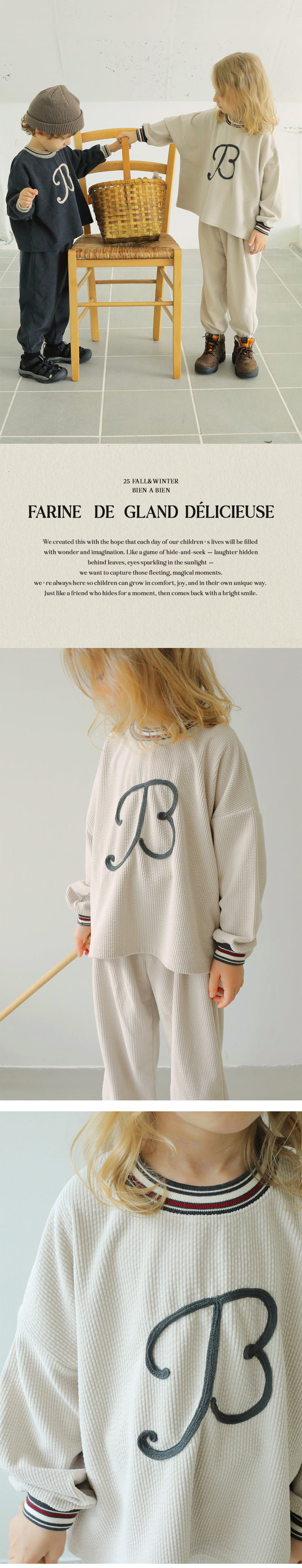 Bien A Bien - Korean Children Fashion - #kidzfashiontrend - Elno Sweatshirt - 2