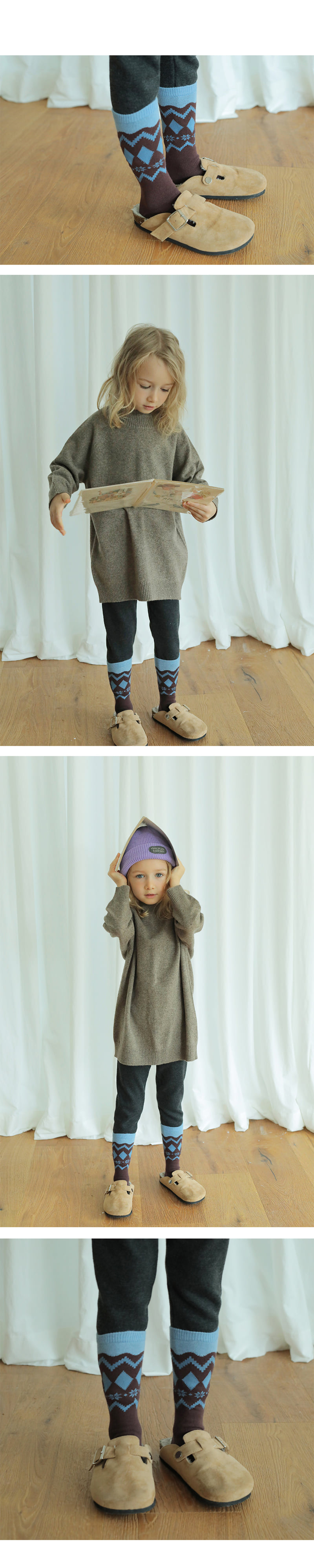 Bien A Bien - Korean Children Fashion - #littlefashionista - Neff Socks Set - 3