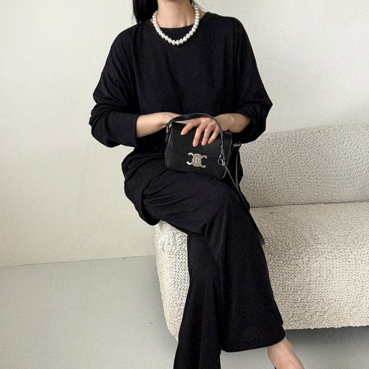 Bignarae - Korean Women Fashion - #womensfashion - Span Round Pocket Set - 4