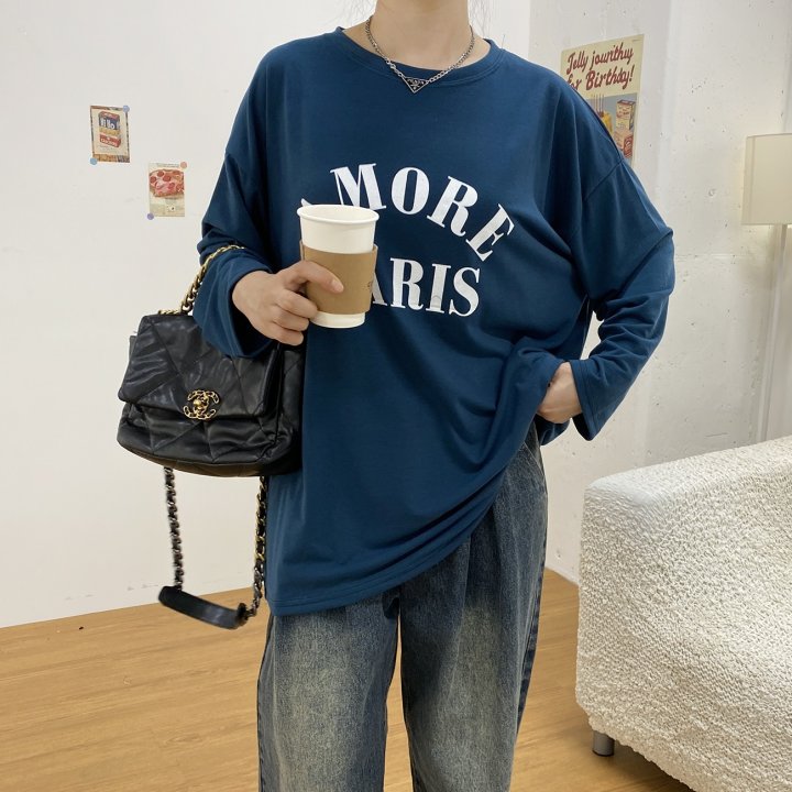 Bignarae - Korean Women Fashion - #momslook - Span Amore Tee - 8