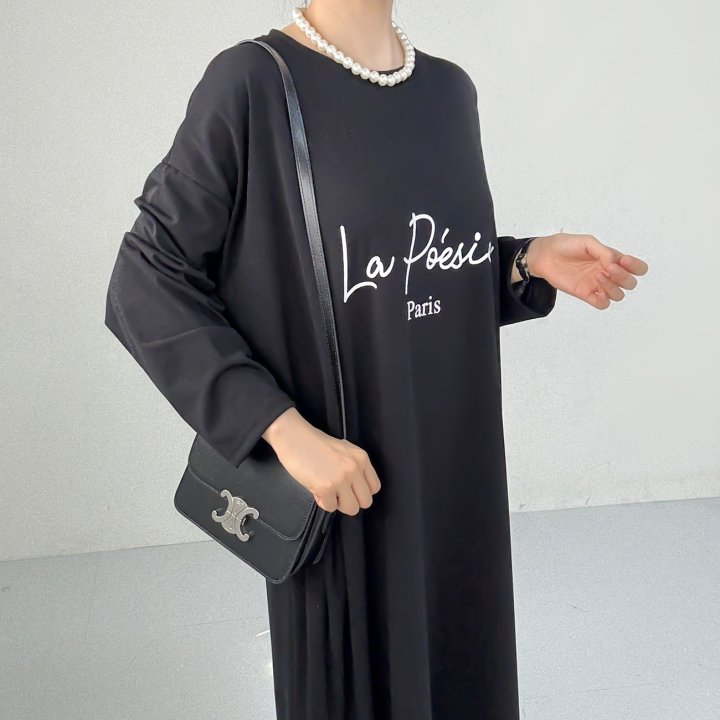 Bignarae - Korean Women Fashion - #momslook - Span La Round One-piece - 5
