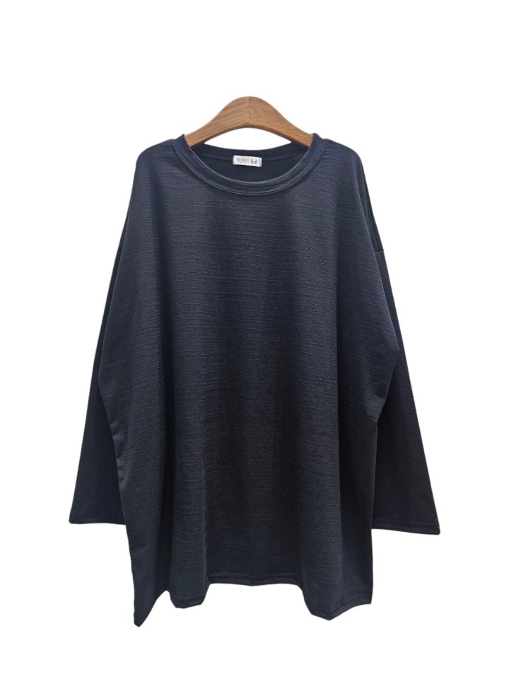 Bignarae - Korean Women Fashion - #momslook - Span Slub Round Tee - 5