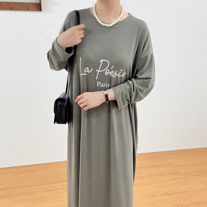 Bignarae - Korean Women Fashion - #vintagekidsstyle - Span La Round One-piece - 12