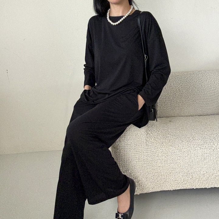 Bignarae - Korean Women Fashion - #womensfashion - Span Round Pocket Set