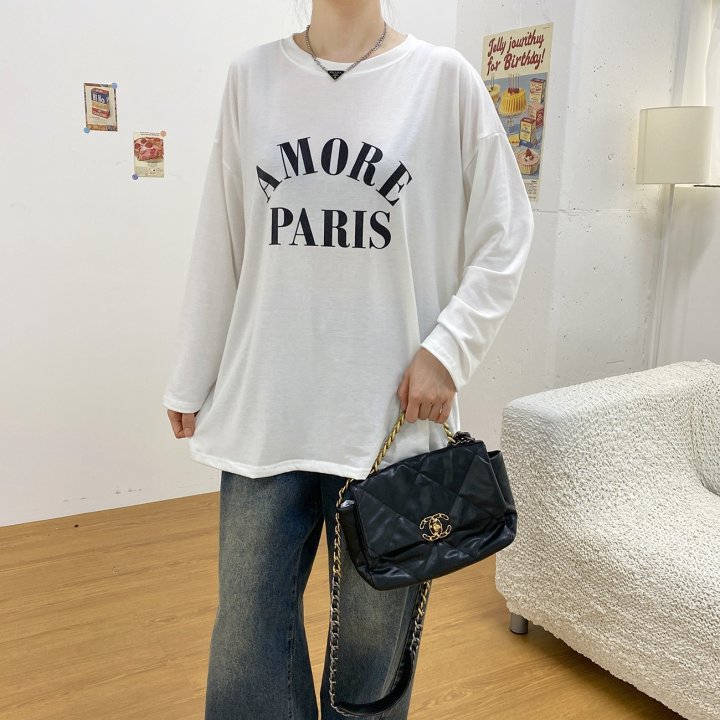 Bignarae - Korean Women Fashion - #womensfashion - Span Amore Tee - 3