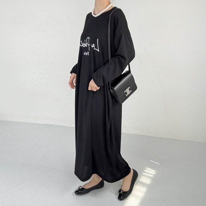Bignarae - Korean Women Fashion - #momslook - Span La Round One-piece - 4