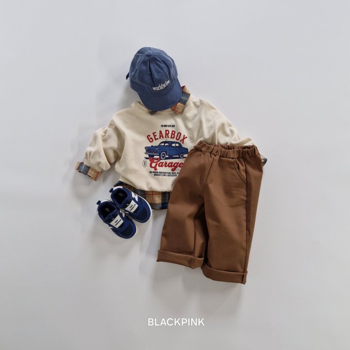 Black Pink - Korean Children Fashion - #Kfashion4kids - GEARBOX Sweatshirt - 5