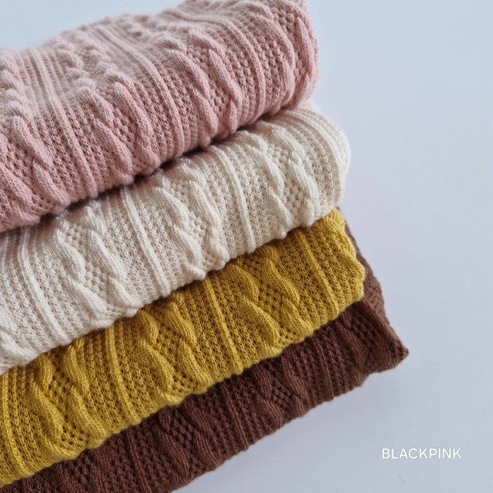 Black Pink - Korean Children Fashion - #Kfashion4kids - Cable Knit Sweater - 3