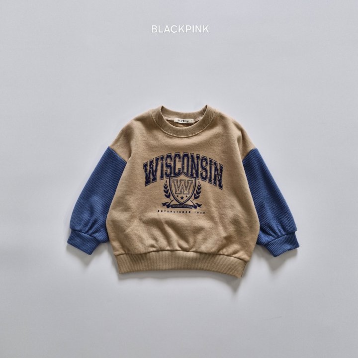Black Pink - Korean Children Fashion - #Kfashion4kids - Knit Contrast Sweatshirt - 8