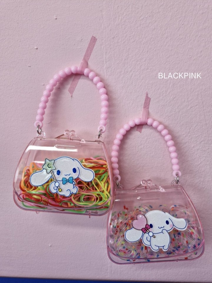 Black Pink - Korean Children Fashion - #Kfashion4kids - Cinnamoroll Hair Tie - 5