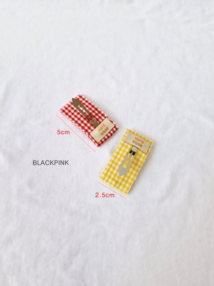 Black Pink - Korean Children Fashion - #Kfashion4kids - Heart Embroidery Ribbon Set - 12
