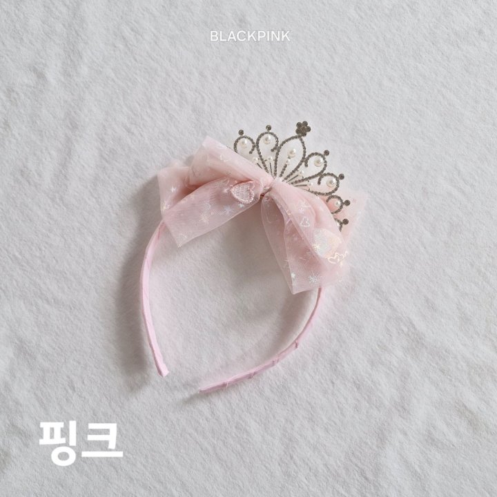 Black Pink - Korean Children Fashion - #Kfashion4kids - Heart Crown Headband - 9