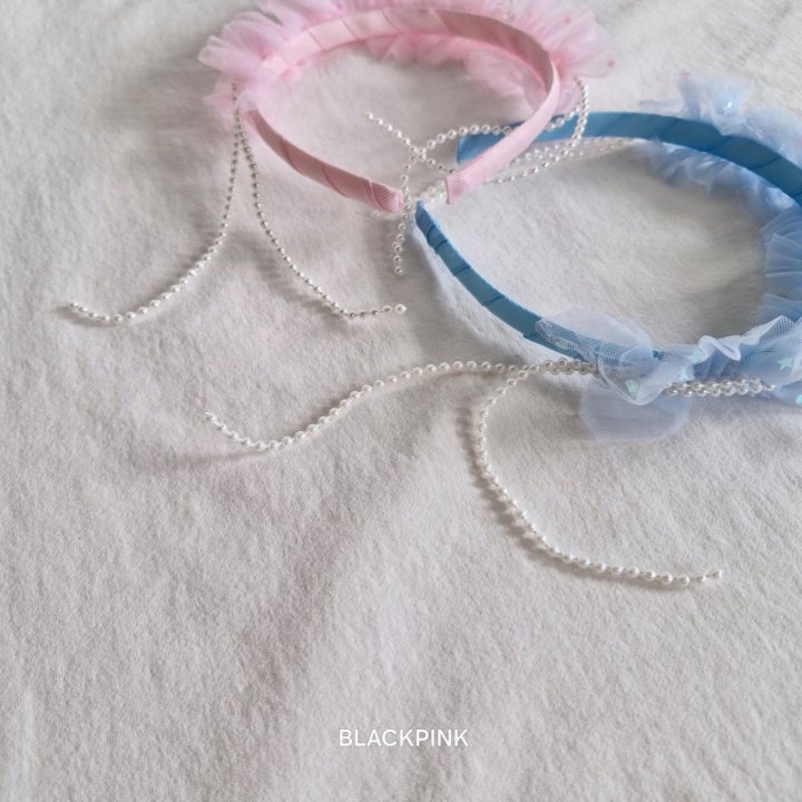 Black Pink - Korean Children Fashion - #Kfashion4kids - Pearl Tiara Headband - 8