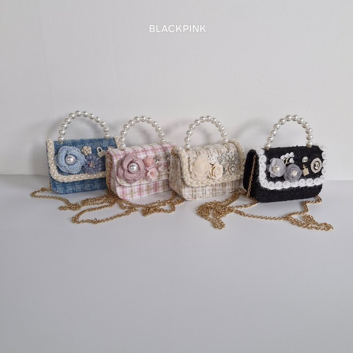 Black Pink - Korean Children Fashion - #Kfashion4kids - Pearl Cubic Mini Bag - 2