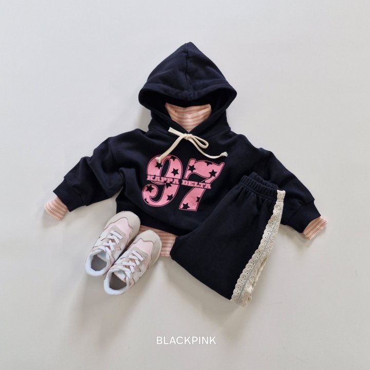 Black Pink - Korean Children Fashion - #Kfashion4kids - 97 Hoodie Sweatshirt - 11