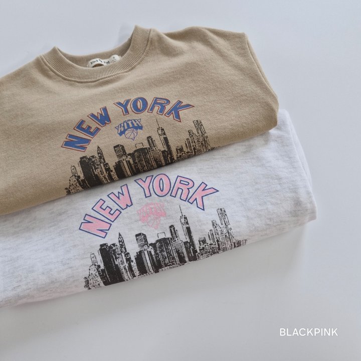 Black Pink - Korean Children Fashion - #Kfashion4kids - New York Sweatshirt - 2