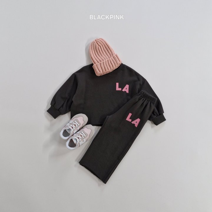 Black Pink - Korean Children Fashion - #childofig - LA Set - 6