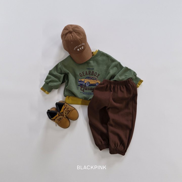 Black Pink - Korean Children Fashion - #childofig - GEARBOX Sweatshirt - 10