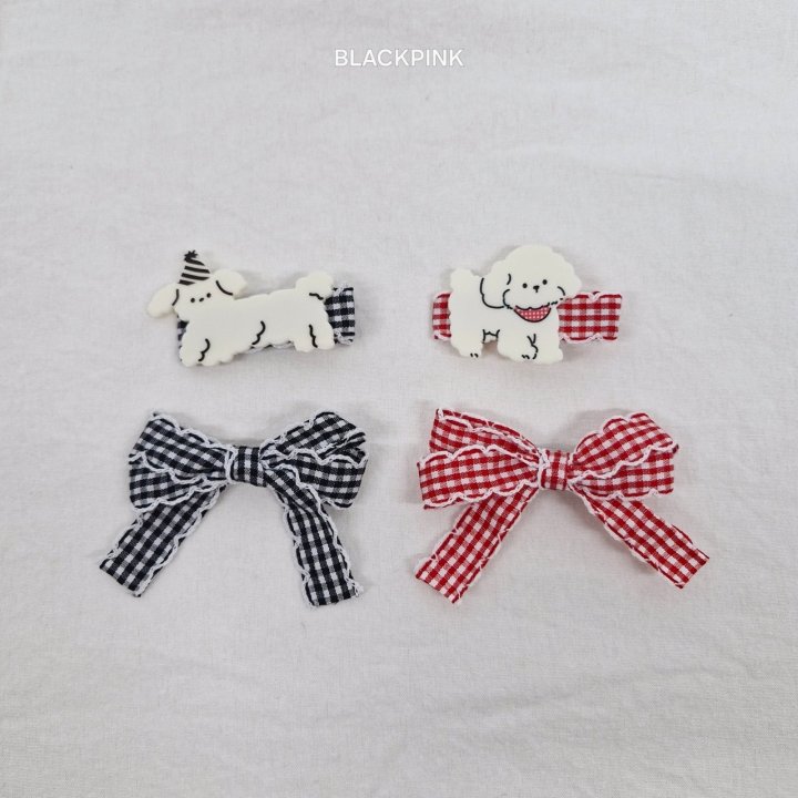Black Pink - Korean Children Fashion - #childofig - Check Dog (set of 2) - 7