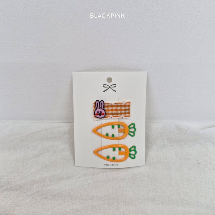 Black Pink - Korean Children Fashion - #childofig - Carrot Mini Bunny (set of 3) - 6