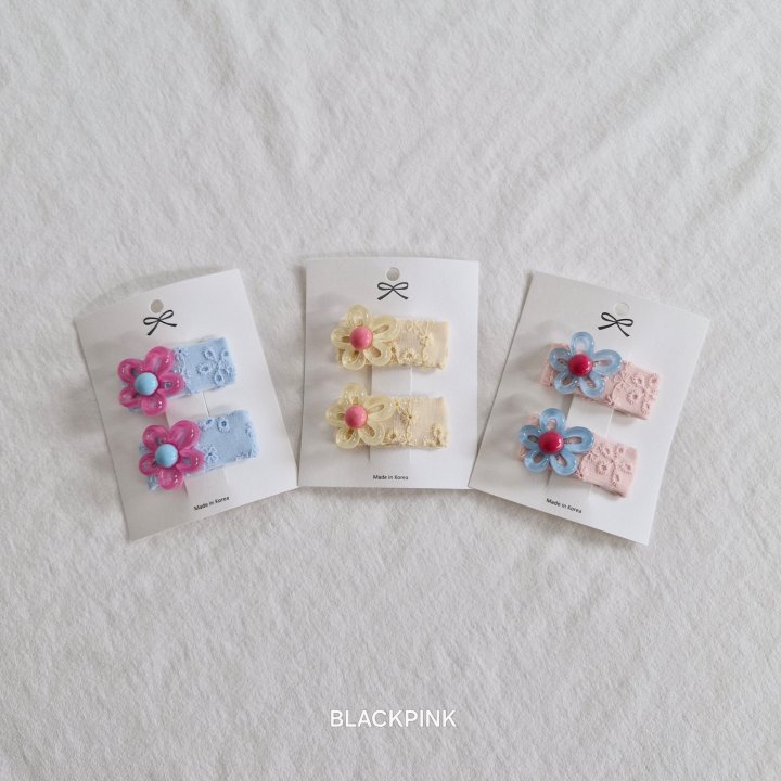 Black Pink - Korean Children Fashion - #childofig - Lydia (set of 2) - 3