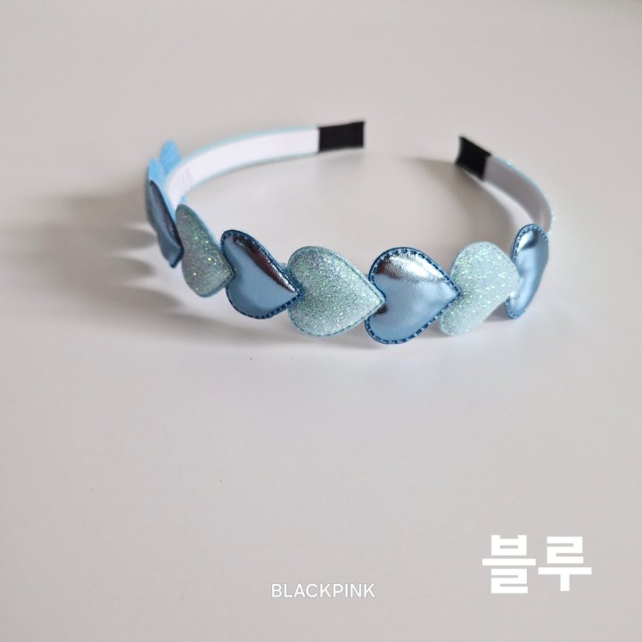 Black Pink - Korean Children Fashion - #childofig - Heart Pearl Headband - 8