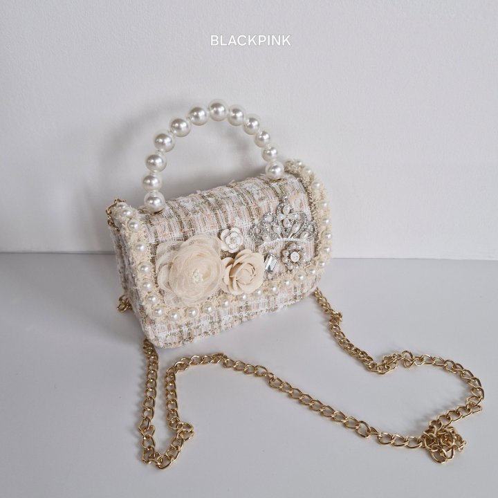 Black Pink - Korean Children Fashion - #childofig - Pearl Cubic Mini Bag - 8