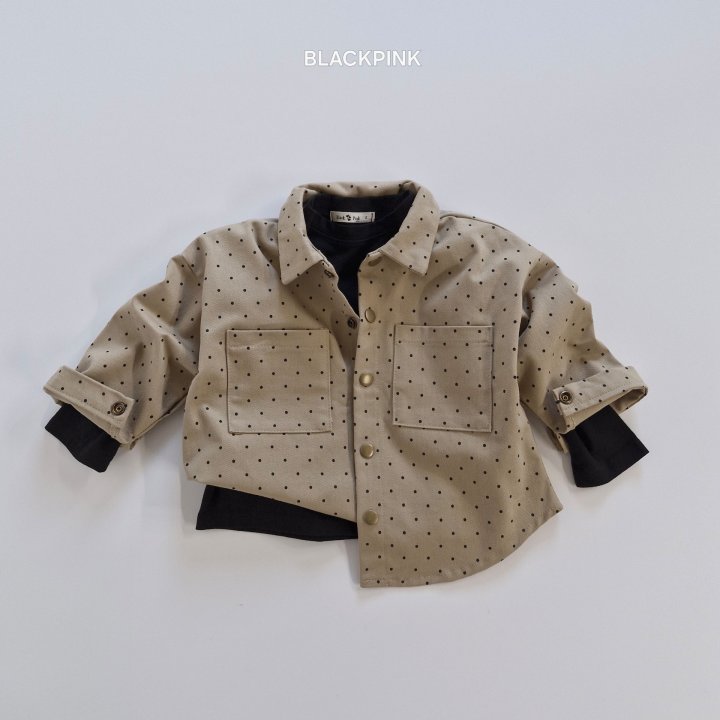 Black Pink - Korean Children Fashion - #childofig - AUTUMN Basic Tee - 5