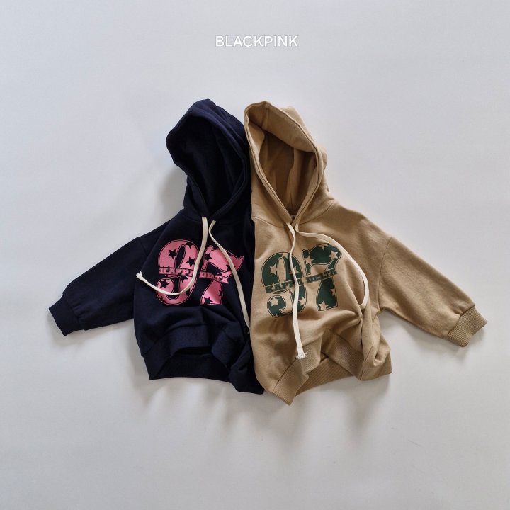 Black Pink - Korean Children Fashion - #childofig - 97 Hoodie Sweatshirt - 2