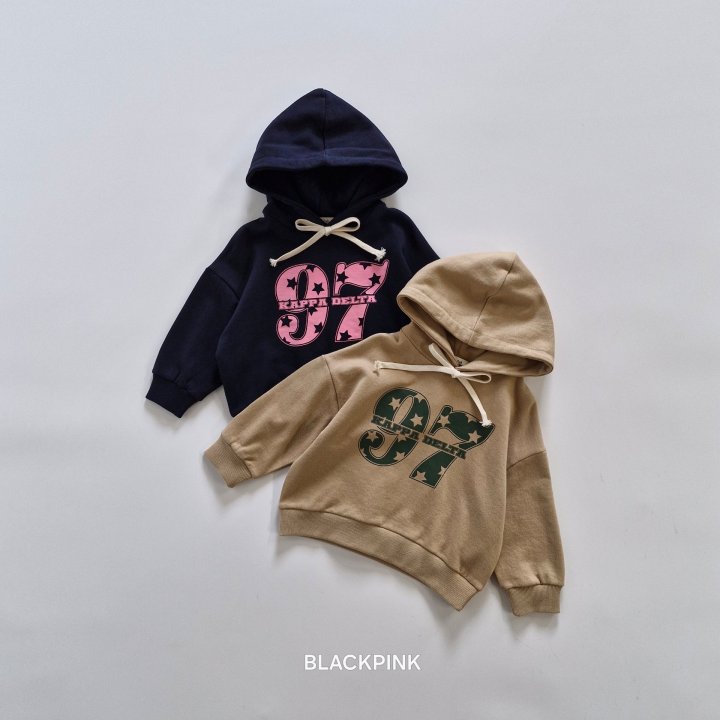 Black Pink - Korean Children Fashion - #childofig - 97 Hoodie Sweatshirt - 3