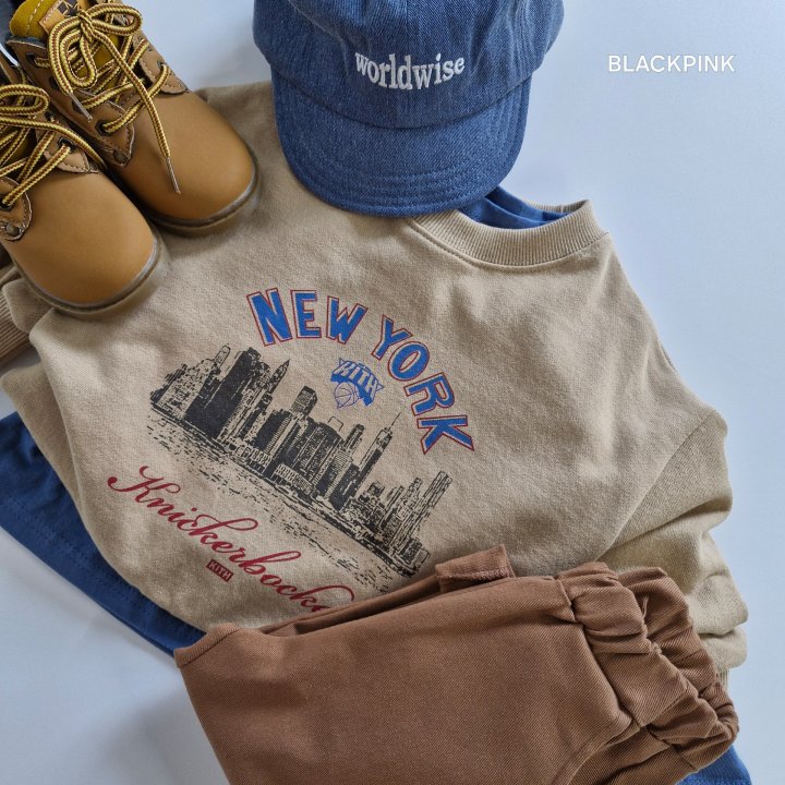 Black Pink - Korean Children Fashion - #childofig - New York Sweatshirt - 10