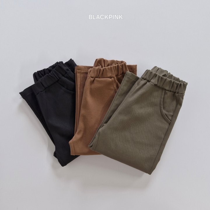 Black Pink - Korean Children Fashion - #childrensboutique - Eloi Straight Pants - 2