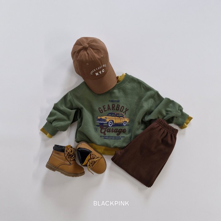 Black Pink - Korean Children Fashion - #childrensboutique - GEARBOX Sweatshirt - 12