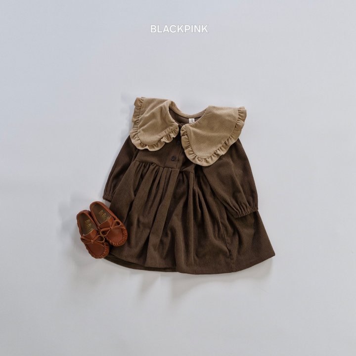 Black Pink - Korean Children Fashion - #designkidswear - Jetty Corduroy One-piece - 10